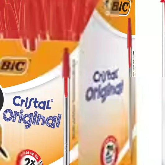 BIC Cristal Medium Ballpoint Pens 1.0MM Biro BLACK,BLUE,RED
